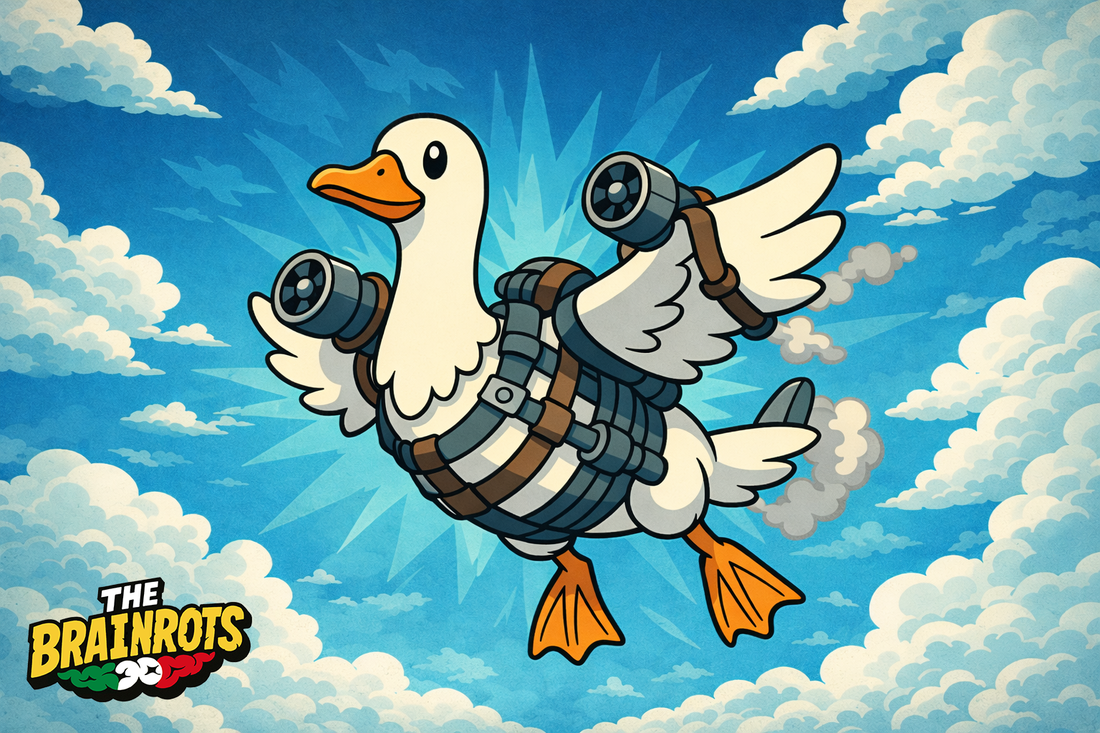 ✈️🦢 Bombombini Gusini: Il Jet-Oca