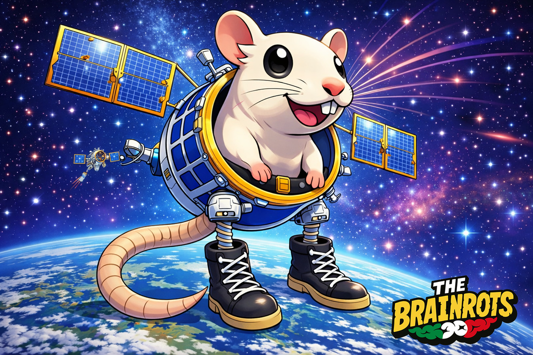 🐭🛰️ Cacasito Satelito: il topo orbitale