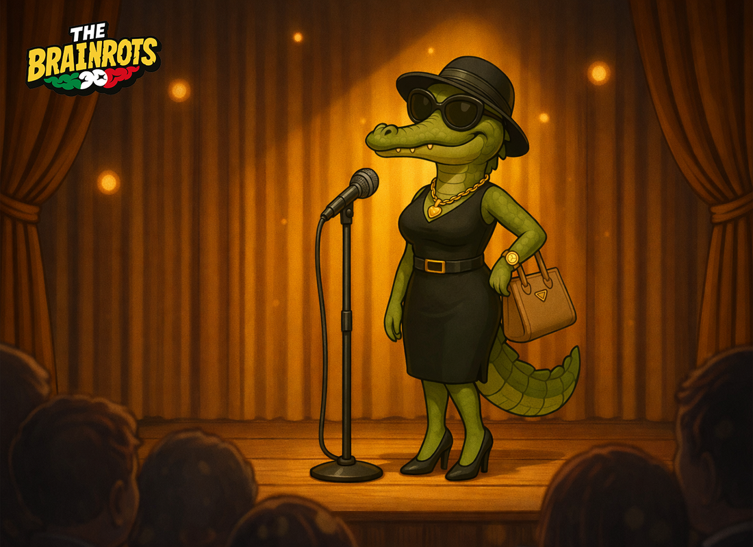 🐊🎤 Bombardilla Crocodilla: La Regina del Brainrot Lounge
