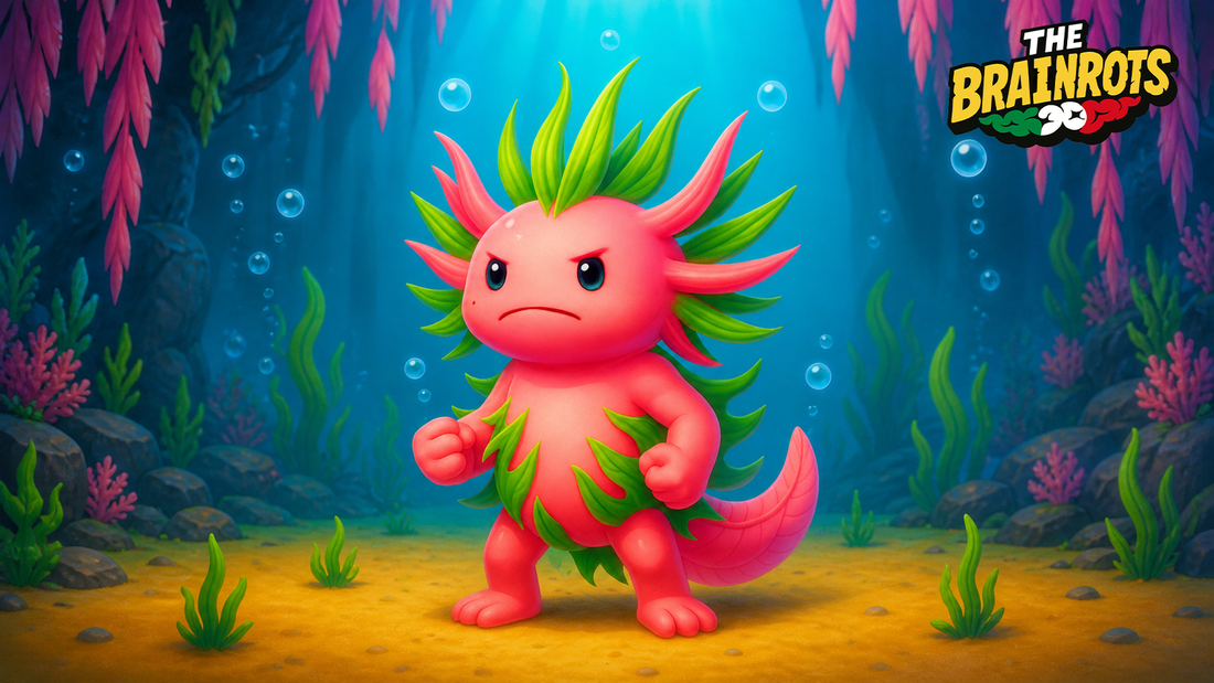 🍉🌊 Dragonfruttini Axoluti - Il Guardiano Ribelle delle Profondità