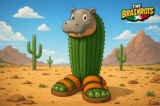 🌵🦛 Il Cacto Hipopotamo: Il Viandante del Silenzio