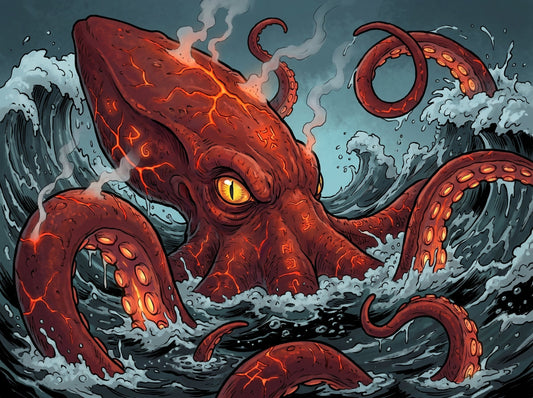 🐙🔴 Il Kraken di Red Bay – La creatura che dorme sotto il mare