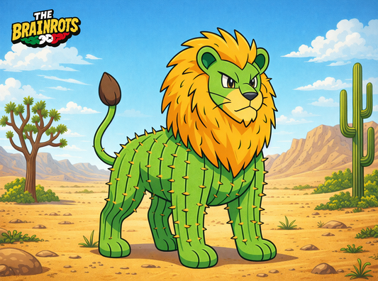 🌵🦁 Leonelli Cactuselli - Il Re Cactus