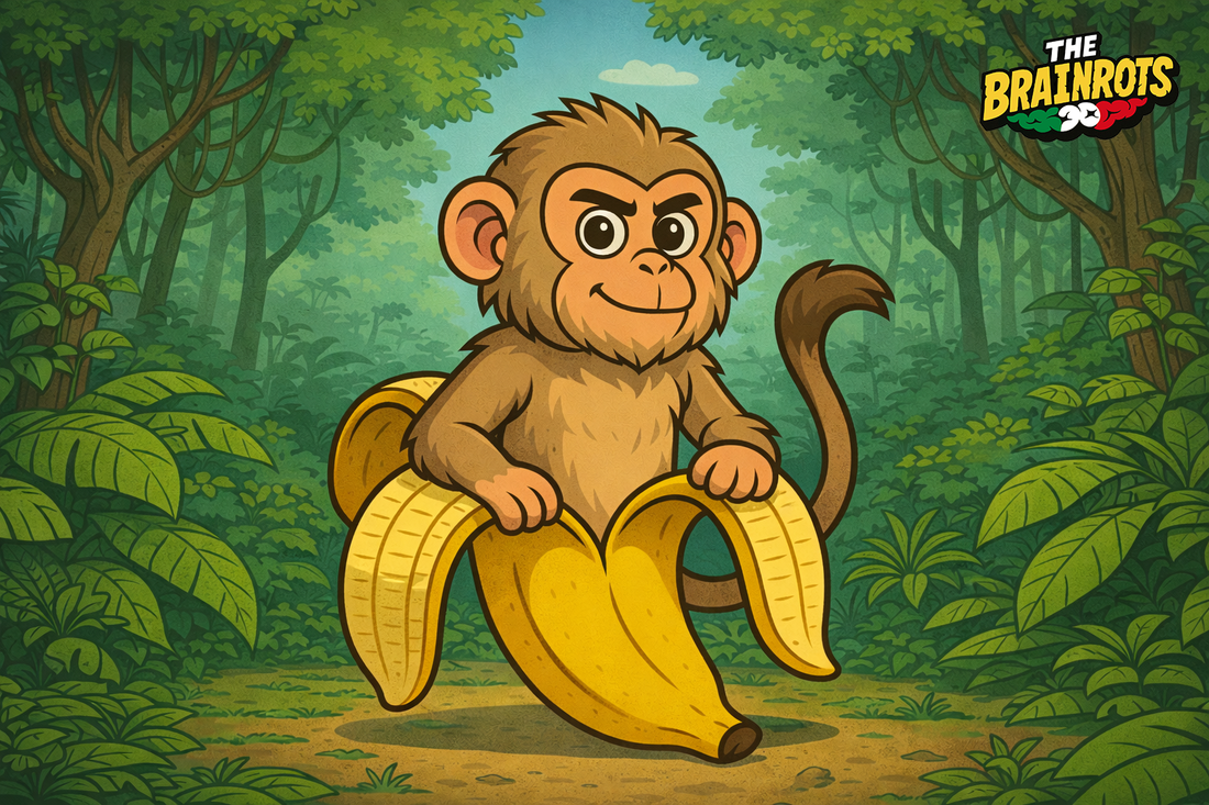 🍌🙈 Makakini Bananini! - La scimmia banana