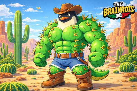 🐧🌵🤠 Penguinelli Cactussini: il pinguino del deserto