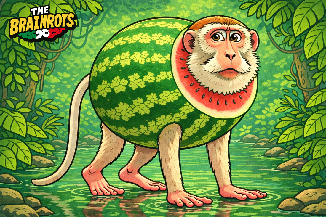 🍉🐒 Pipi Watermelon: il cocomero che cammina e mette pace