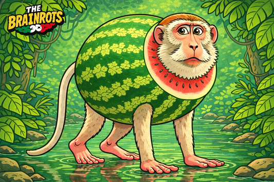 🍉🐒 Pipi Watermelon: il cocomero che cammina e mette pace