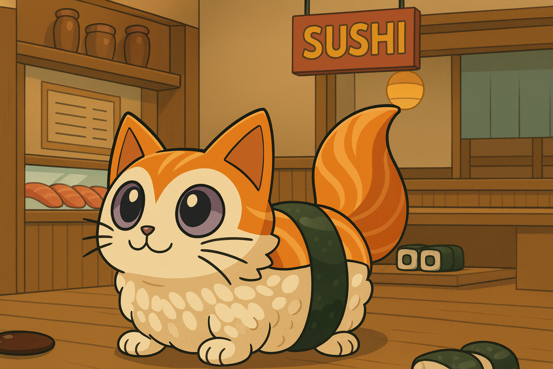 🍣😼 Pussini Sushini – Il Gattino Wasabinni del fumetto The Brainrots!