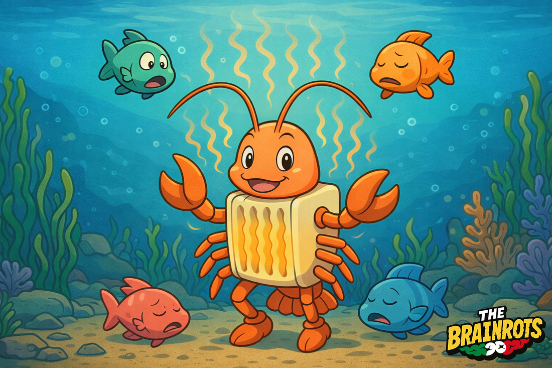 🦐🔥 Gamberone Termosifone – Il Calore del Mare Industriale