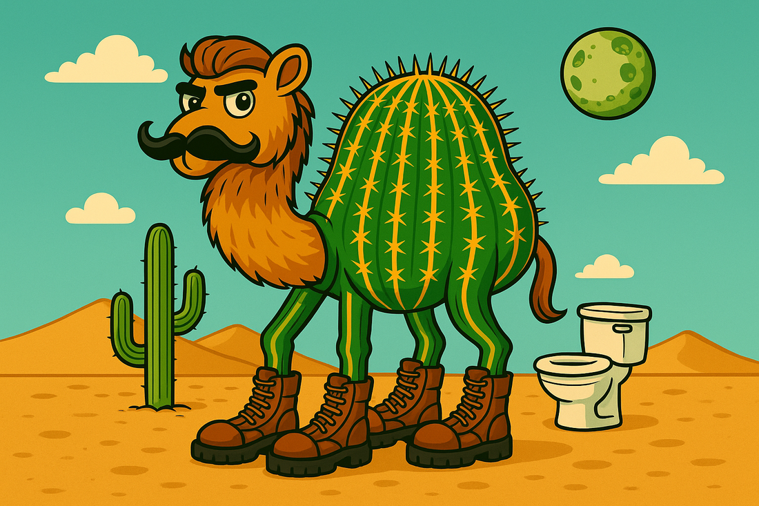 🌵🐪 Unta Tob Tobi Tob: Il Camello-Cactus