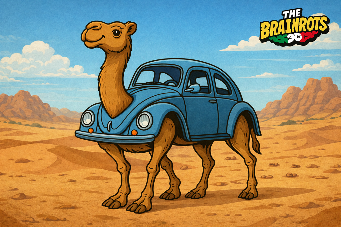 🐫🚗 Tracotucotulu Delapeladustuz – Il cammello Maggiolino