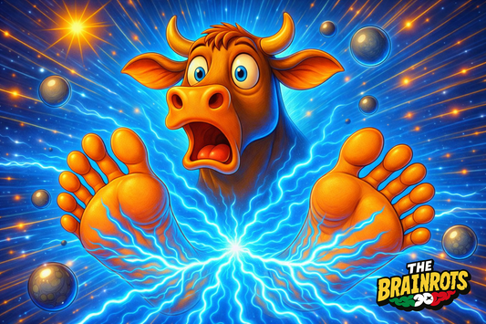 ☢️🐄 La Vacca Atomo Atomita – La Danza Radioattiva del Caos