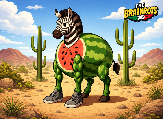 🦓🍉 Zibra Zubra Zibralini - La zebra che sà di anguria