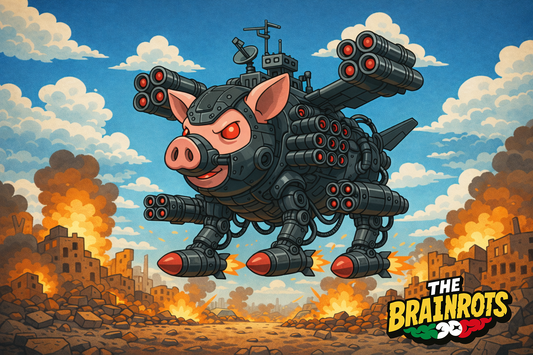 🐖💣 Zvinokriny Bombachini - Un maiale volante