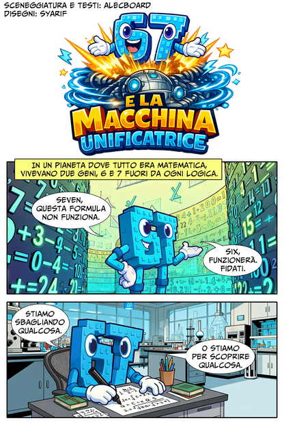 Fumetto Le Avventure di "Six Seven" Vol. 2 (Maggio 2026) Serie 67 – Spin-off di The Brainrots