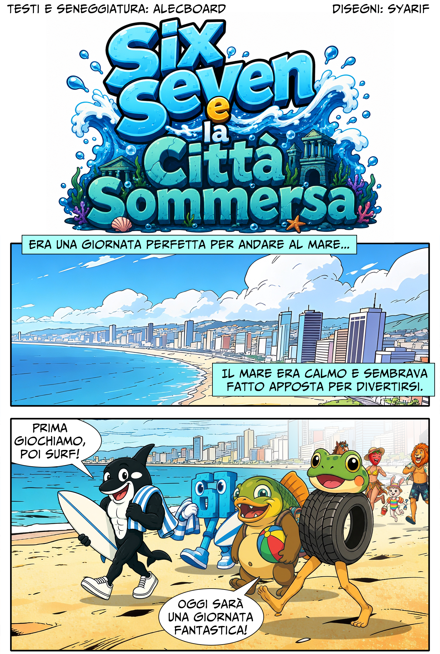 Fumetto Le Avventure di "Six Seven" Vol. 3 - Serie 67 – Spin-off di The Brainrots