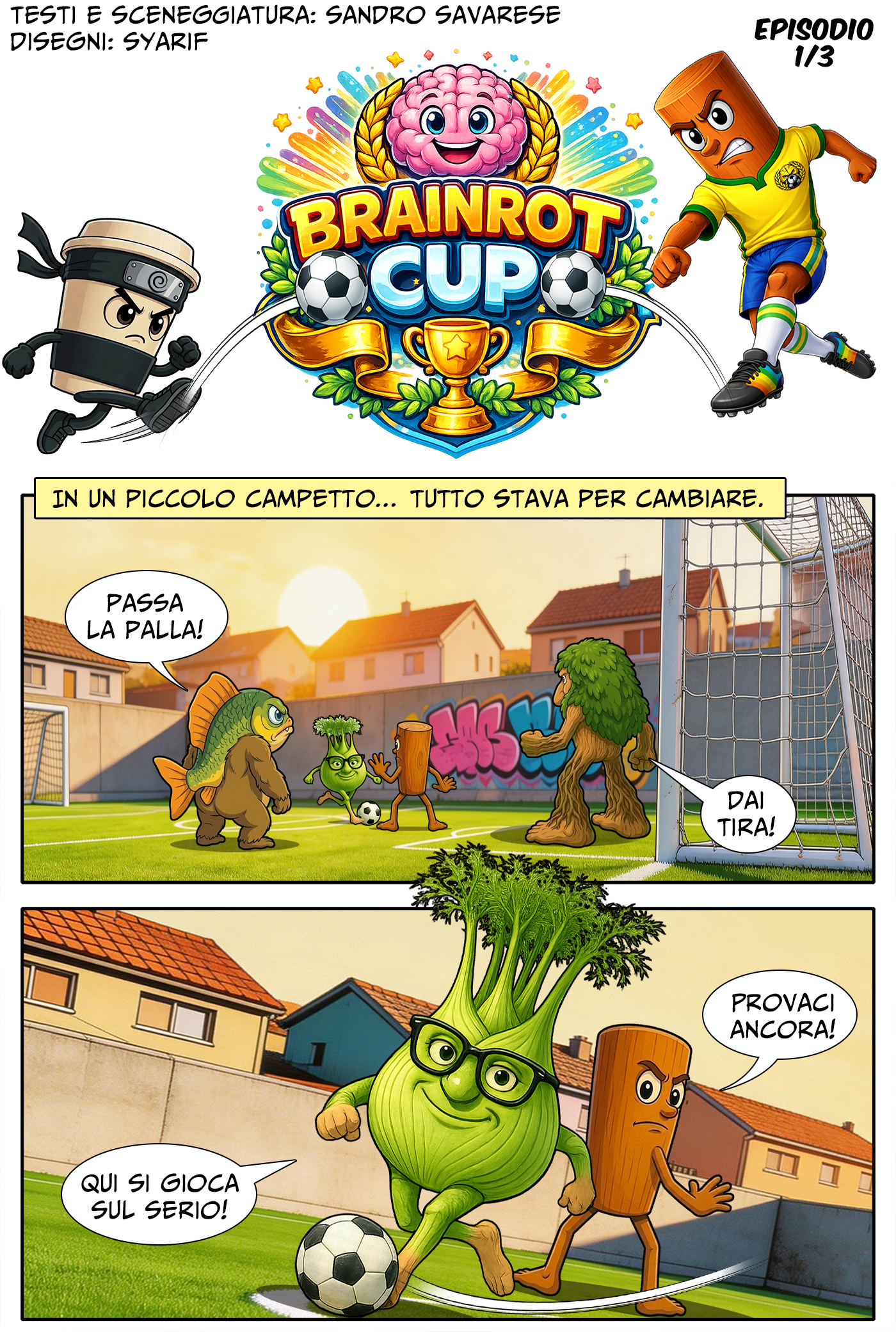 Fumetto The Brainrots n. 8 (Aprile 2026)