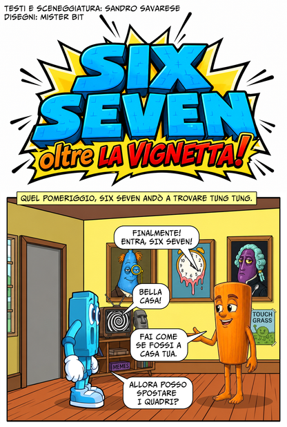 Fumetto Le Avventure di "Six Seven" Vol. 4 Serie 67 – Spin-off di The Brainrots
