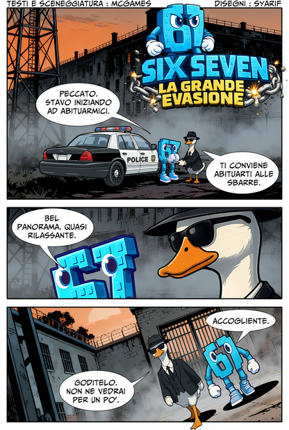 Fumetto Le Avventure di "Six Seven" Vol. 2 (Maggio 2026) Serie 67 – Spin-off di The Brainrots