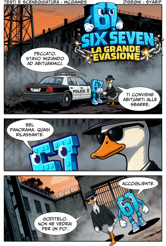 Fumetto Le Avventure di "Six Seven" Vol. 2 (Maggio 2026) Serie 67 – Spin-off di The Brainrots