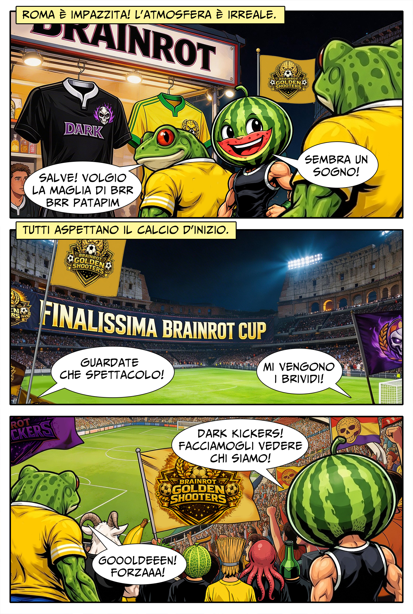 Fumetto The Brainrots n. 10 (Giugno 2026)