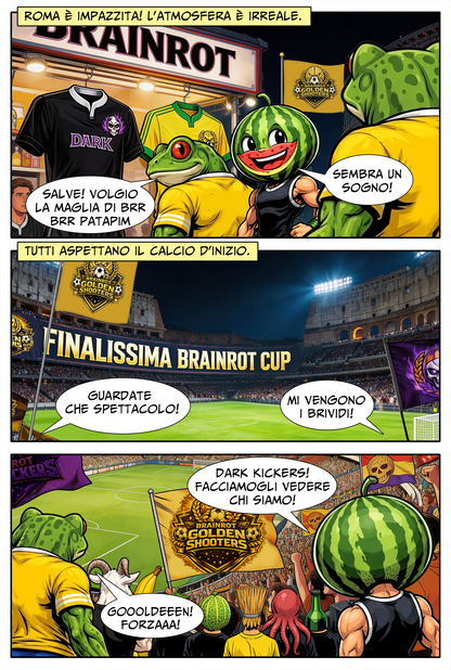 Fumetto The Brainrots n. 10 (Giugno 2026)