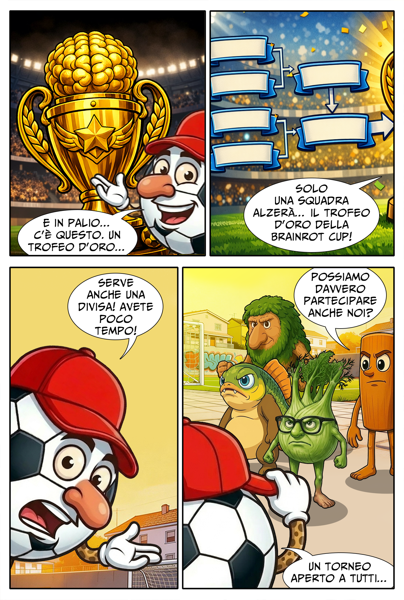 Fumetto The Brainrots n. 8 (Aprile 2026)
