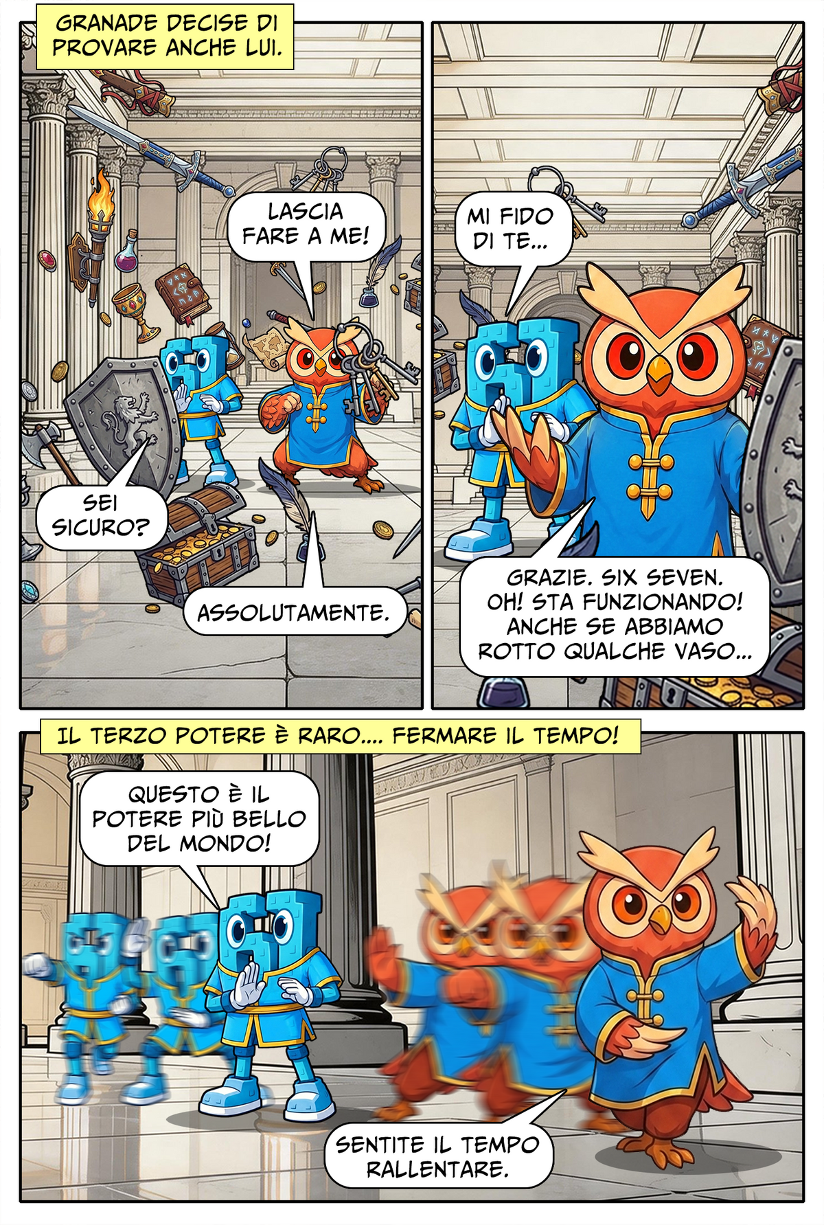 Fumetto Le Avventure di "Six Seven" Vol. 4 Serie 67 – Spin-off di The Brainrots