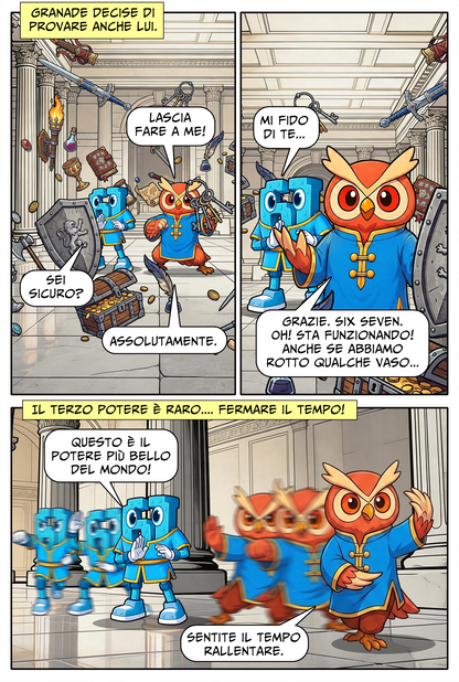 Fumetto Le Avventure di "Six Seven" Vol. 4 Serie 67 – Spin-off di The Brainrots