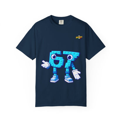 T-shirt unisex The Brainrtos 67 Six Seven #1 - Cute Blue '97' Gaming Graphic Tee