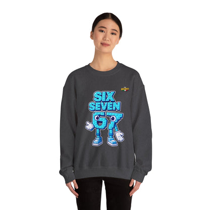Felpa senza Cappuccio unisex The Brainrtos 67 #2 - Retro Pixel '97' Crewneck Sweatshirt