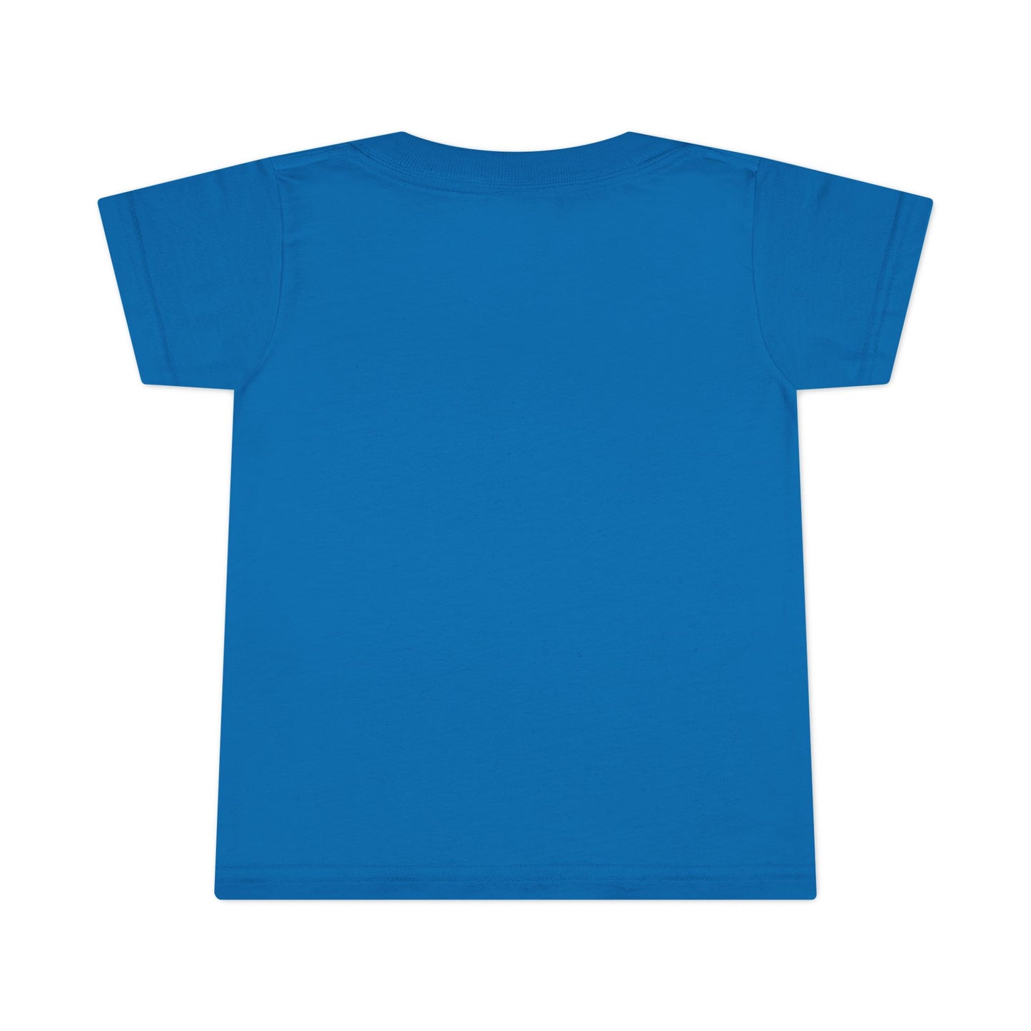 T-Shirt Prima Infanzia - Collezione The Brainrot 67 Six Seven #1 - Cute Blue Block Letter Character (G) Kids Tee