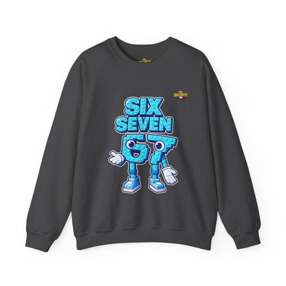 Felpa senza Cappuccio unisex The Brainrtos 67 #2 - Retro Pixel '97' Crewneck Sweatshirt