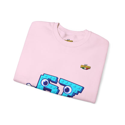 Felpa senza Cappuccio unisex The Brainrtos 67 Six Seven #1 - Retro Pixel '97' Crewneck Sweatshirt