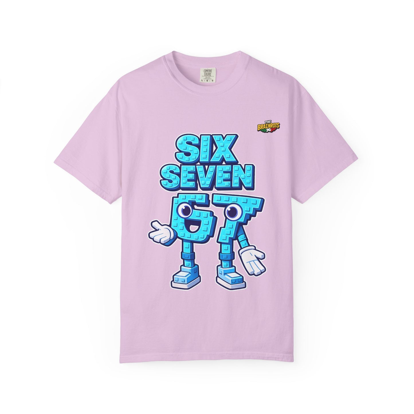T-shirt unisex The Brainrtos 67 Six Seven #2 - Unisex Garment-Dyed T-shirt