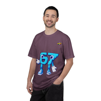 T-shirt unisex The Brainrtos 67 Six Seven #1 - Cute Blue '97' Gaming Graphic Tee
