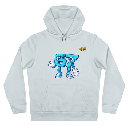 Felpa con Cappuccio unisex The Brainrtos 67 Six Seven #1 - King Graphic Hoodie — Cute Blue 97 Character Streetwear Sweatshirt