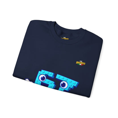 Felpa senza Cappuccio unisex The Brainrtos 67 Six Seven #1 - Retro Pixel '97' Crewneck Sweatshirt