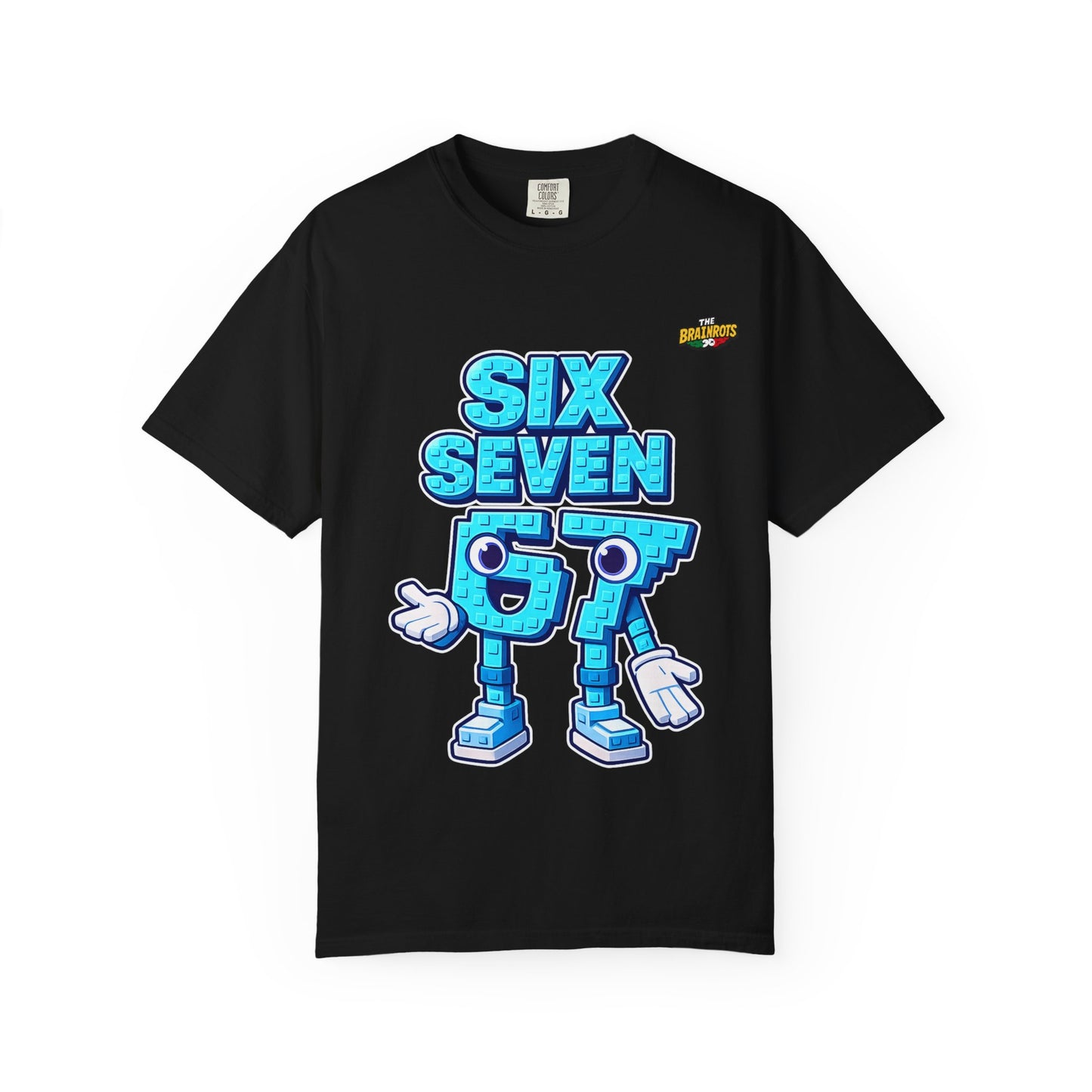 T-shirt unisex The Brainrtos 67 Six Seven #2 - Unisex Garment-Dyed T-shirt