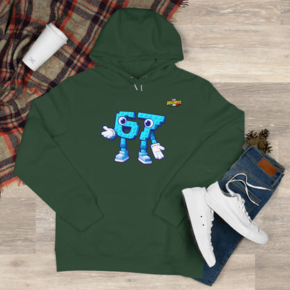 Felpa con Cappuccio unisex The Brainrtos 67 Six Seven #1 - King Graphic Hoodie — Cute Blue 97 Character Streetwear Sweatshirt