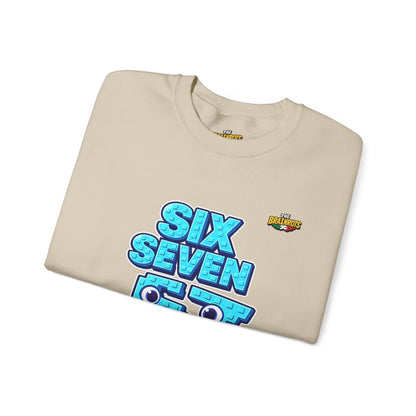 Felpa senza Cappuccio unisex The Brainrtos 67 #2 - Retro Pixel '97' Crewneck Sweatshirt