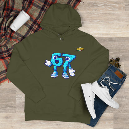 Felpa con Cappuccio unisex The Brainrtos 67 Six Seven #1 - King Graphic Hoodie — Cute Blue 97 Character Streetwear Sweatshirt