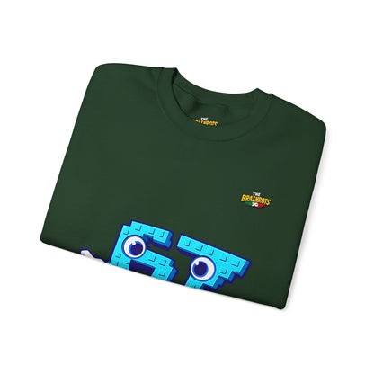 Felpa senza Cappuccio unisex The Brainrtos 67 Six Seven #1 - Retro Pixel '97' Crewneck Sweatshirt