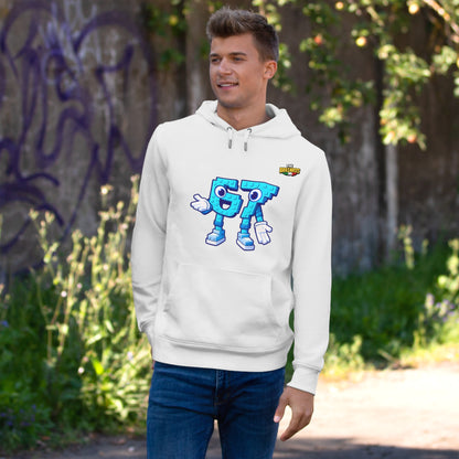 Felpa con Cappuccio unisex The Brainrtos 67 Six Seven #1 - King Graphic Hoodie — Cute Blue 97 Character Streetwear Sweatshirt