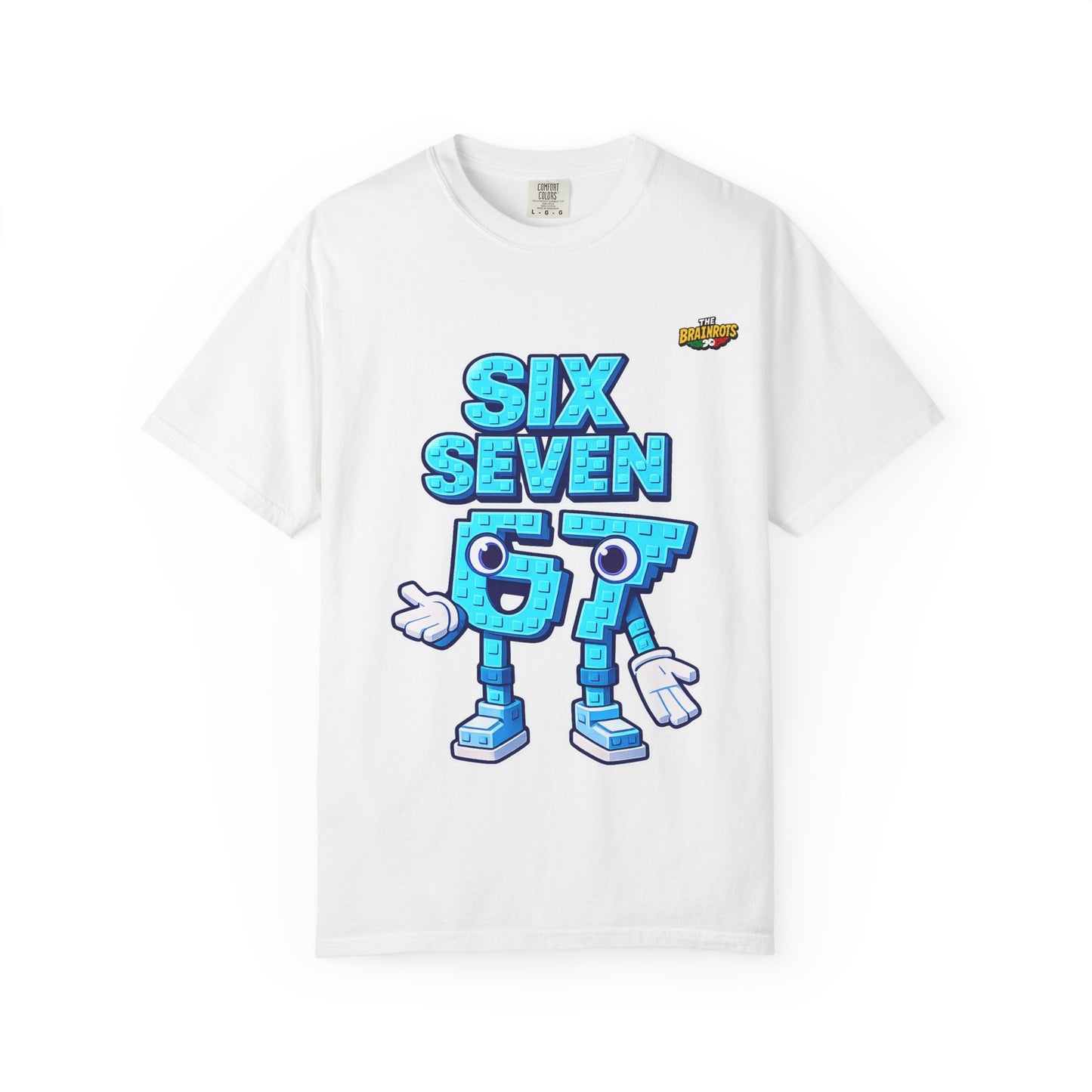 T-shirt unisex The Brainrtos 67 Six Seven #2 - Unisex Garment-Dyed T-shirt