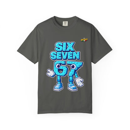 T-shirt unisex The Brainrtos 67 Six Seven #2 - Unisex Garment-Dyed T-shirt