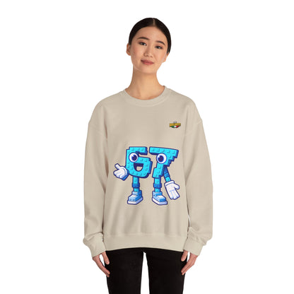 Felpa senza Cappuccio unisex The Brainrtos 67 Six Seven #1 - Retro Pixel '97' Crewneck Sweatshirt