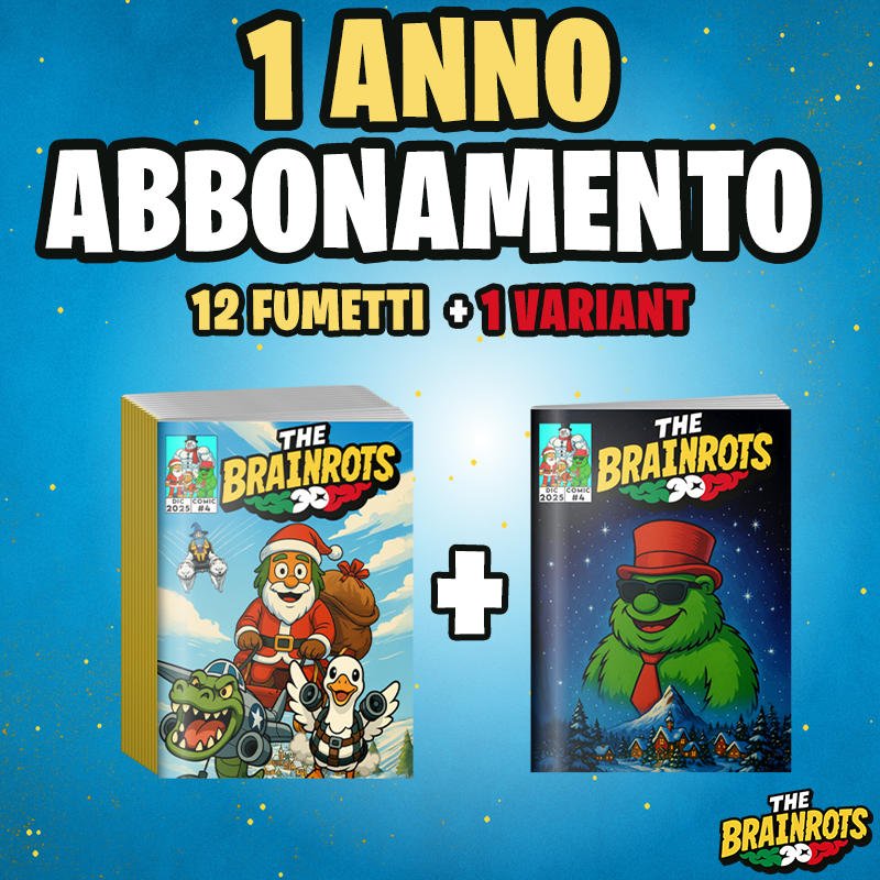 Abbonamento al fumetto The Brainrots