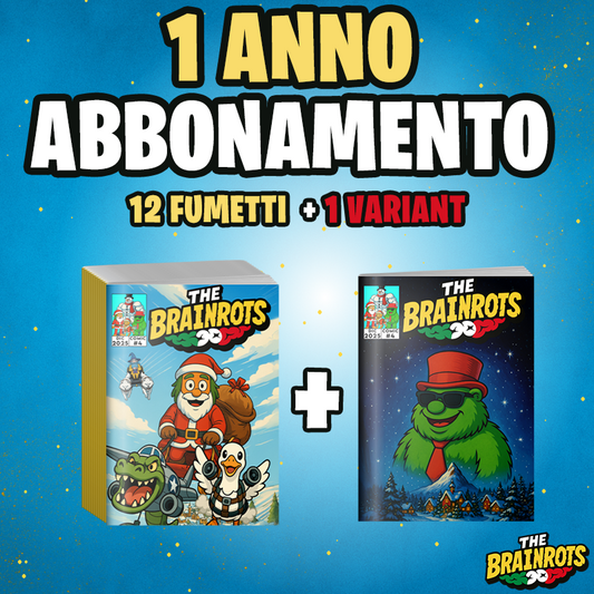 Abbonamento al fumetto The Brainrots