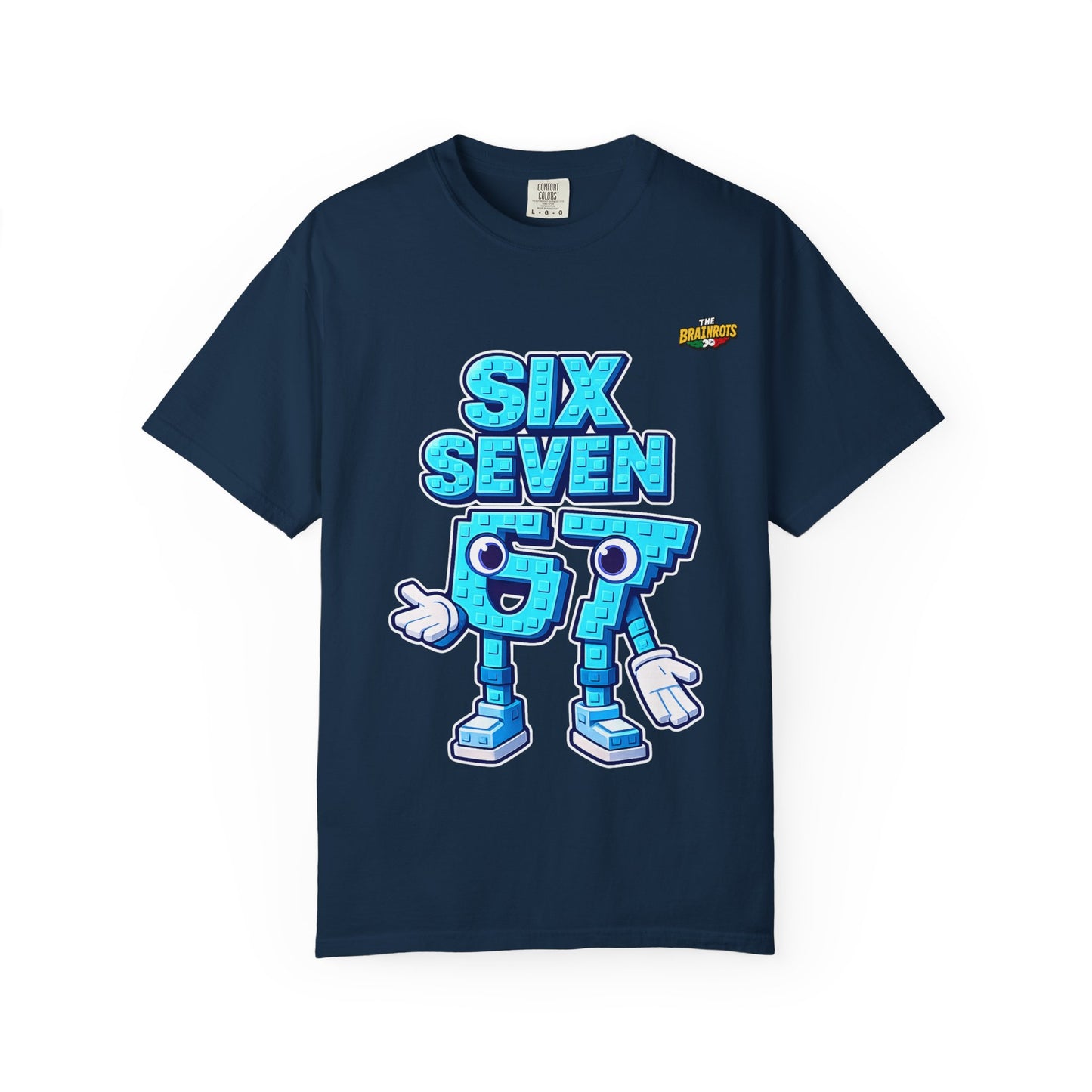 T-shirt unisex The Brainrtos 67 Six Seven #2 - Unisex Garment-Dyed T-shirt